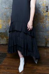 OAK Devoe Maxi Dress - Black