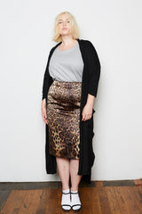 Shegul Alena Duster Black plus size
