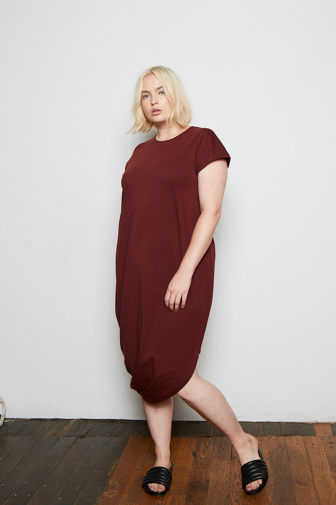 Universal Standard Geneva Dress - Rum Raisin