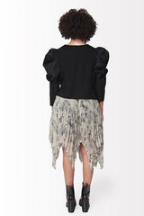 Shegul Becky Zip Front Jacket -Black