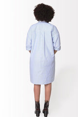 Shegul Alaia Stripe Shirtdress