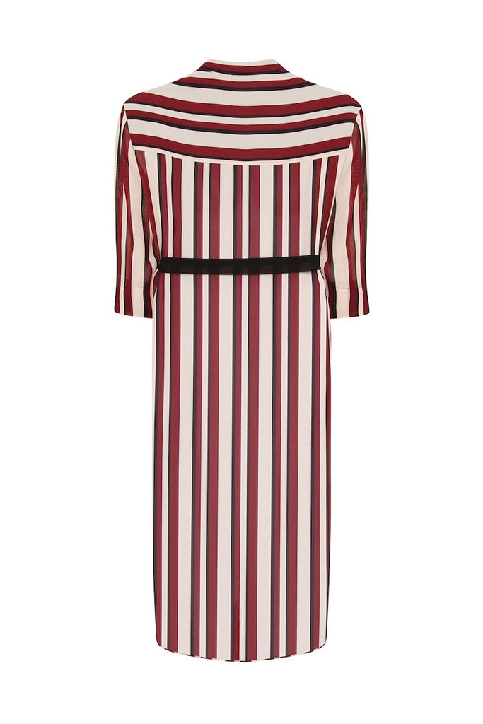 coverstorynyc elvi plus size stripe shirtdress