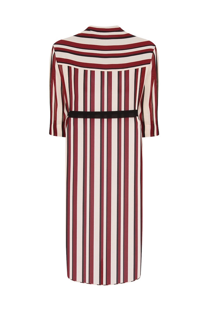 coverstorynyc elvi plus size stripe shirtdress