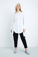 Shegul Tapered Leg Pant plus size black Coverstory