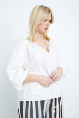 Shegul Scarlet Top neutral plus size