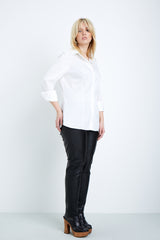 shegul essential shirt plus size white