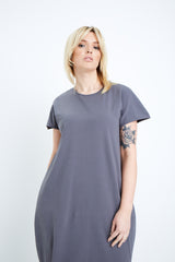 universal standard geneva dress anchor grey plus size coverstory