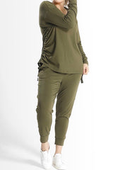 Shegul JL jogger - Olive