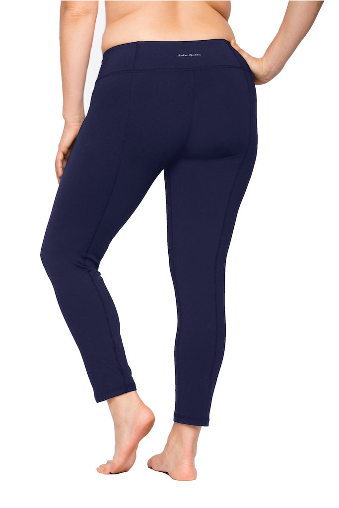 coverstorynyc lola getts plus size leggings navy