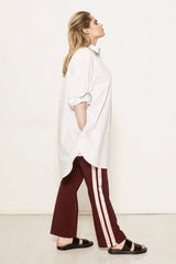 See Rose Go Track Pants - Bordeaux