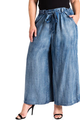 Standard & Practices Sophi Denim Culottes plus size
