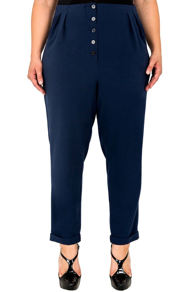 standards & practices plus size Francine Hi-Rise Pants midnight