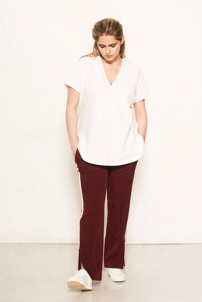See Rose Go My Favorite Tee Grey Heather plus size