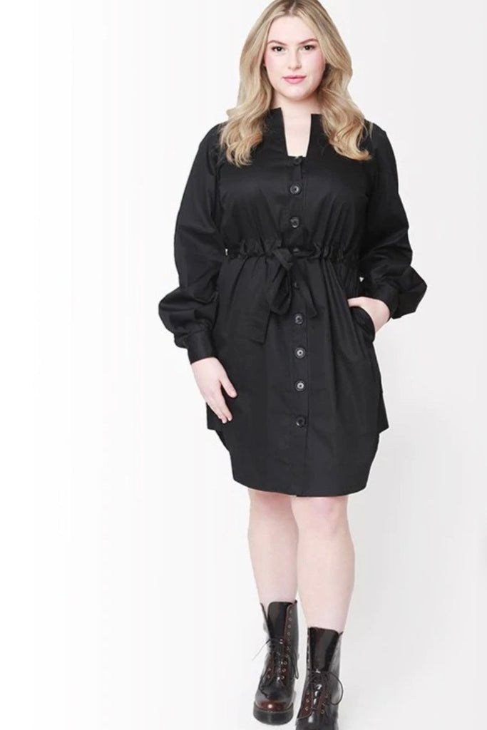 Shegul Emme Dress -Black