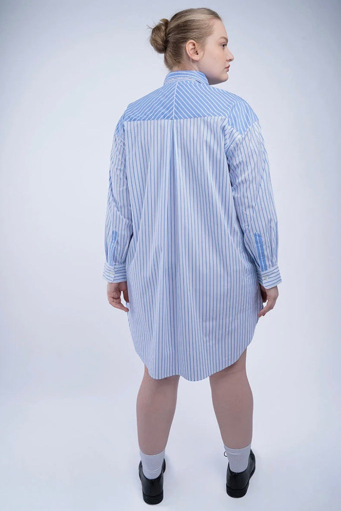 See Rose Go Signature Remix Tunic - Stripe Remix