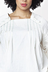 Shegul Sue Pleated Top