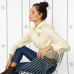 Thirteen-Seven Risky Business Shirt - Pale Moon