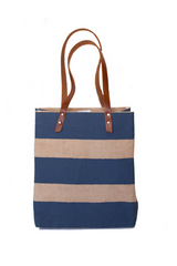 Apolis nautical Striped Standard Tote