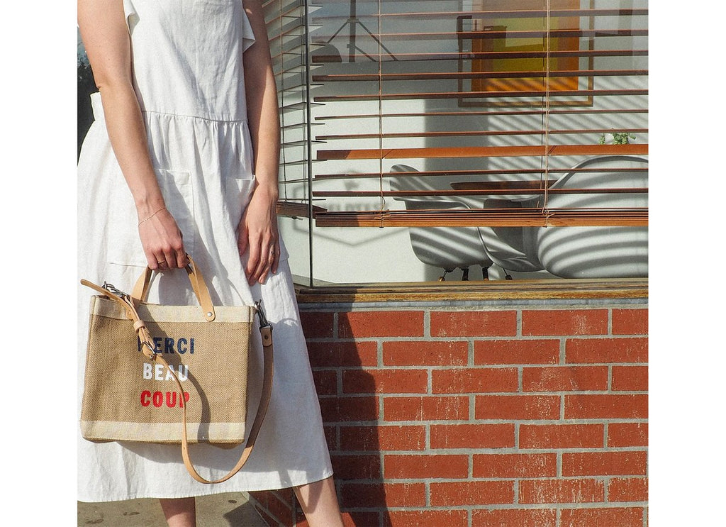 Apolis + Clare V. Merci Beaucoup Lunch Bag