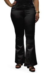 Poetic Justice - Kylie Flare Jeans - OD Black