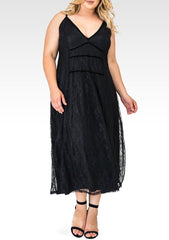 Standards & Practices - Bethany Lace Dress - Black