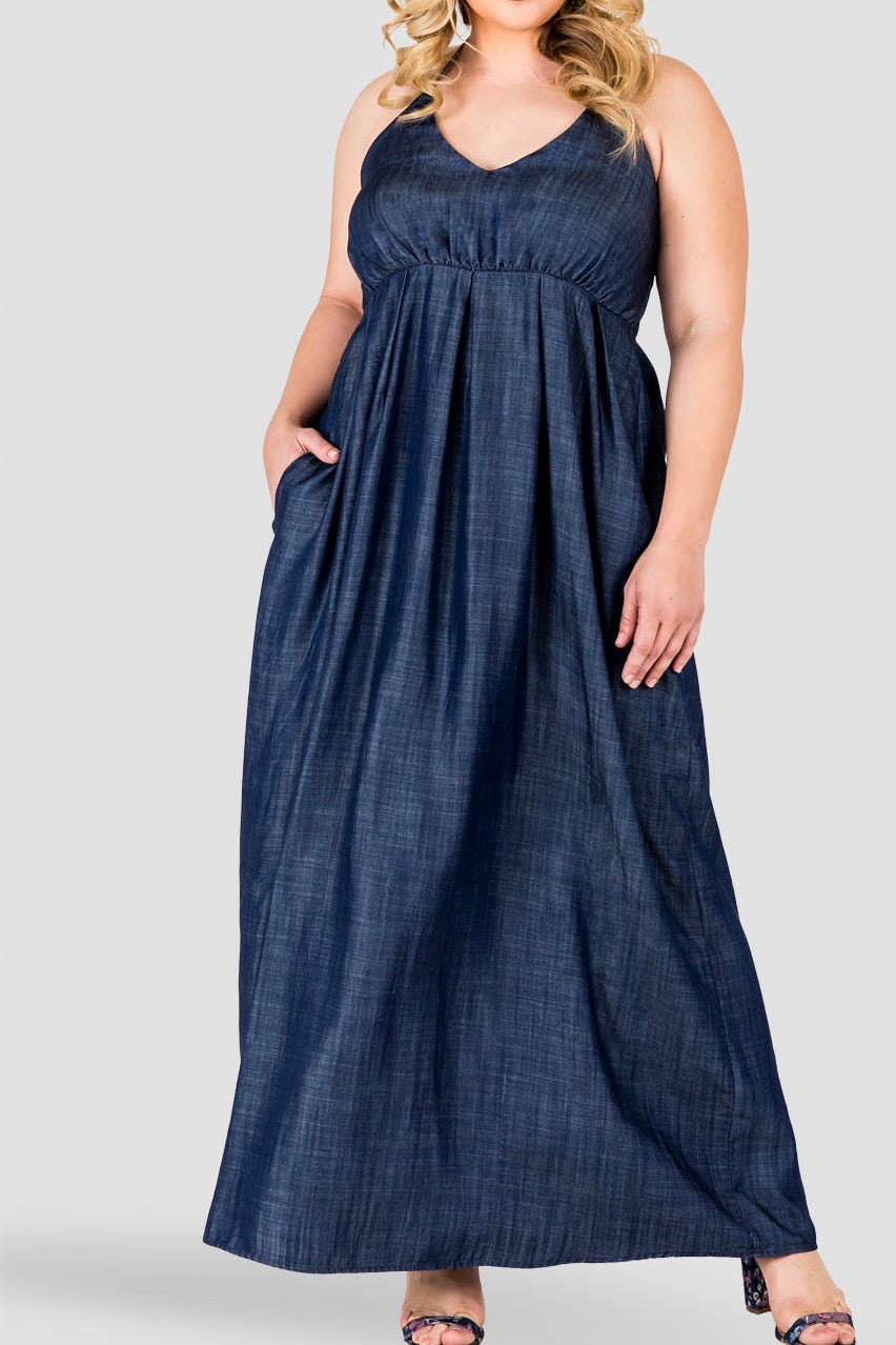 Standards & Practices - Maui Halter Maxi Dress