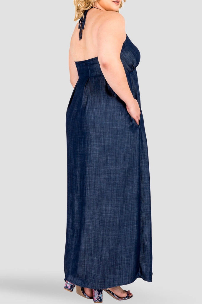 Standards & Practices - Maui Halter Maxi Dress