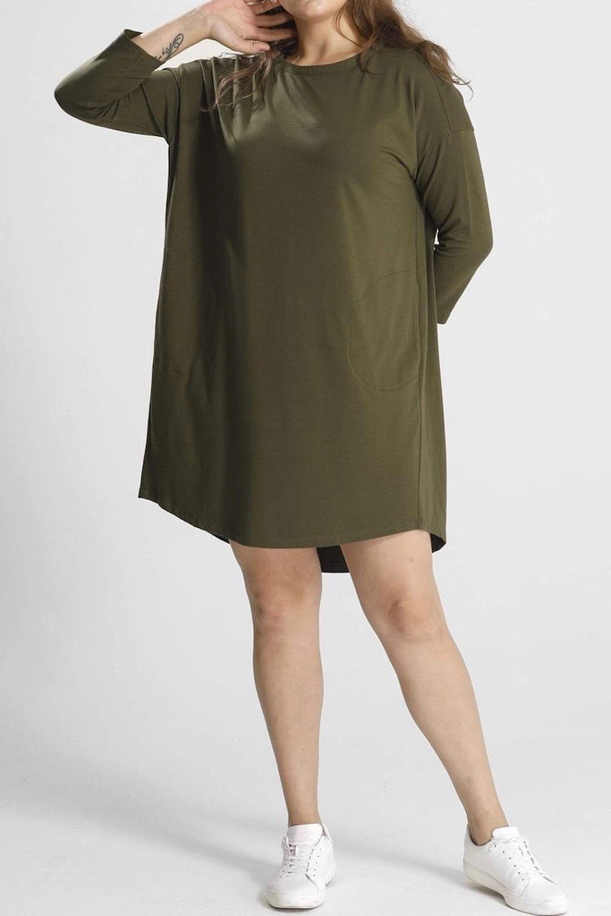 Shegul Khrstyana Knit Dress - Olive
