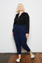 Standards & Practices Marina Pants plus size midnight blue