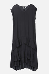 OAK Devoe Maxi dress black plus size CoverstoryNYC