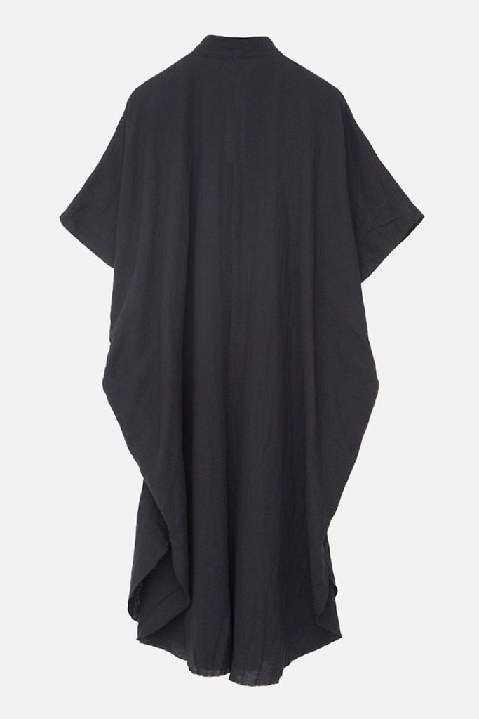 OAK Pintuck Maxi Dress plus size black