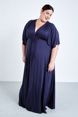 coverstoryNYC plus size Rachel Pally White label maxi dress eclipse