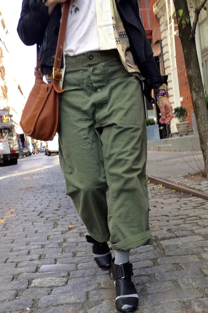 As Ever Tanker pant olive plus size coverstorynyc