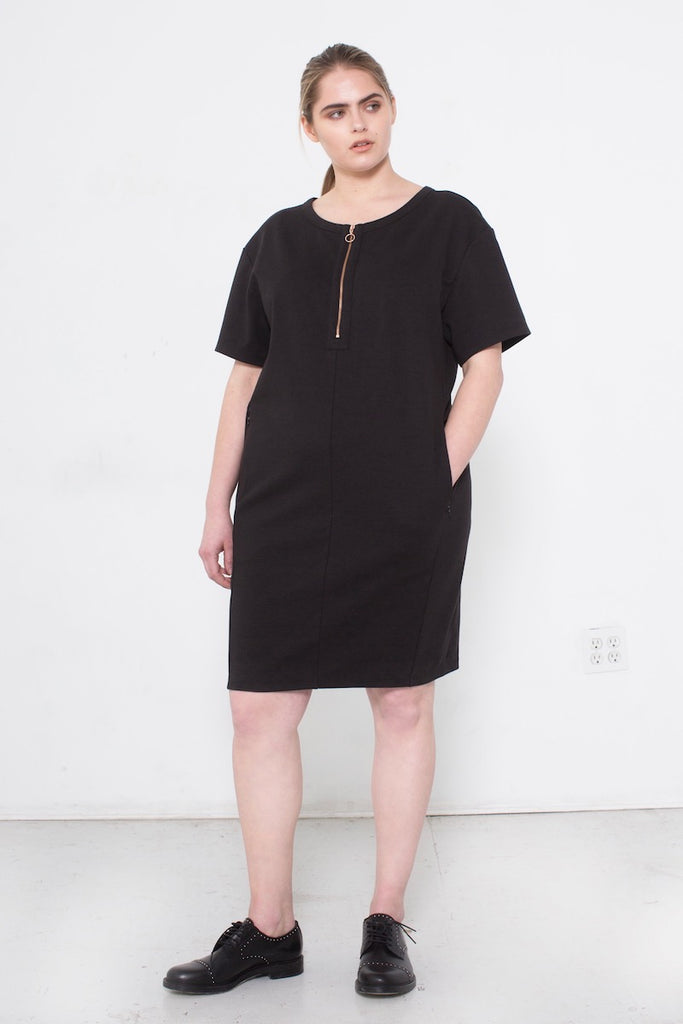 See Rose Go My Go-To Dress Black plus size Coverstory