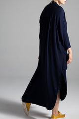 Shegul Alena Duster Navy Plus size Coverstory