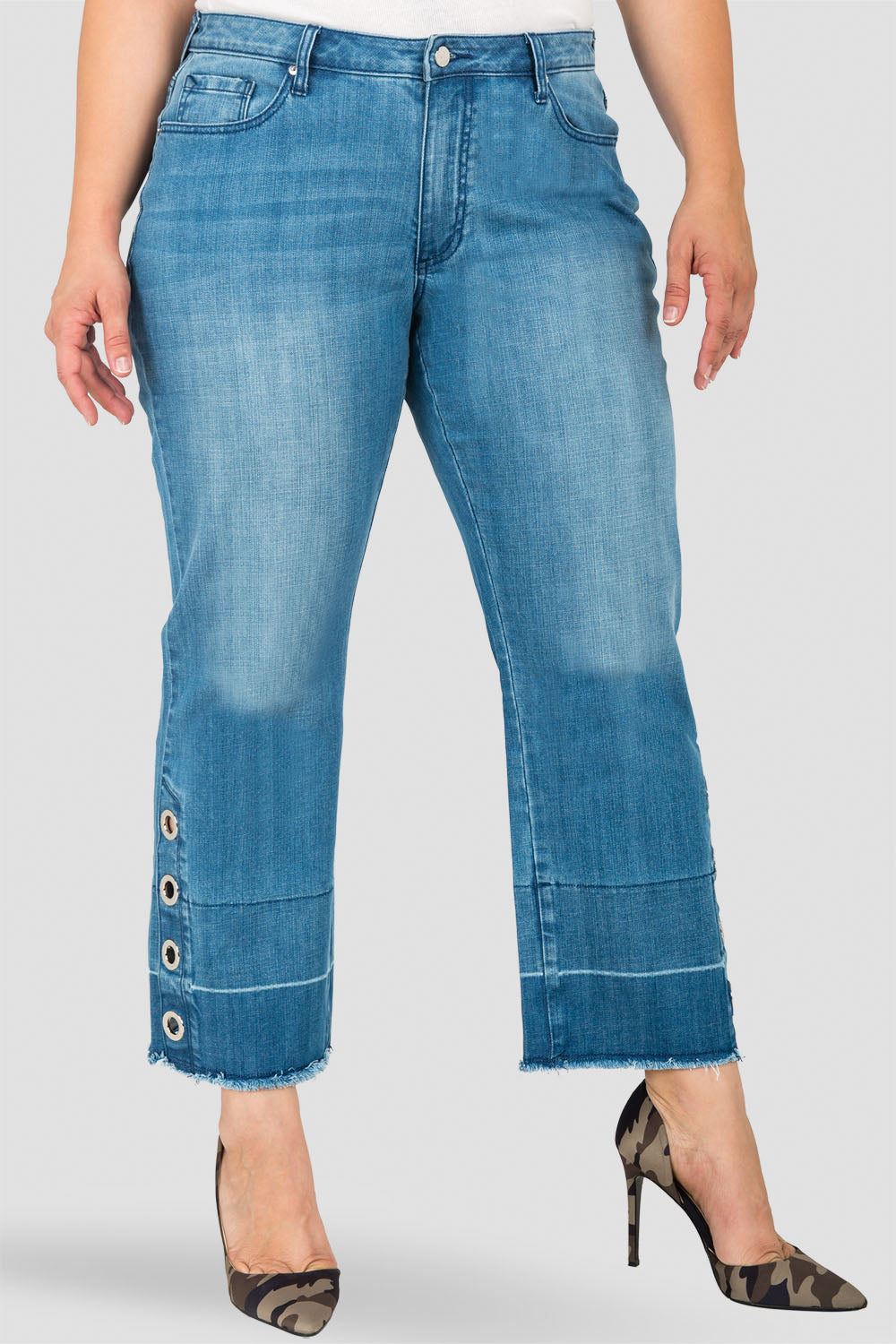 Standards & Practices Meryl High-Rise Cropped Jeans
