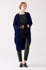shegul mia cocoon cardigan navy plus size