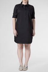 universal standard rubicon dress black plus size
