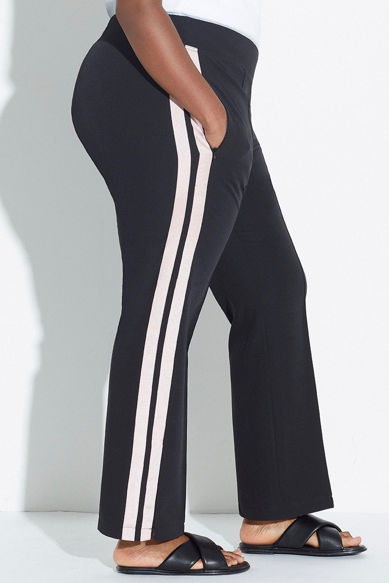 See Rose Go Tailored Track Pants - Black – Coverstorynyc