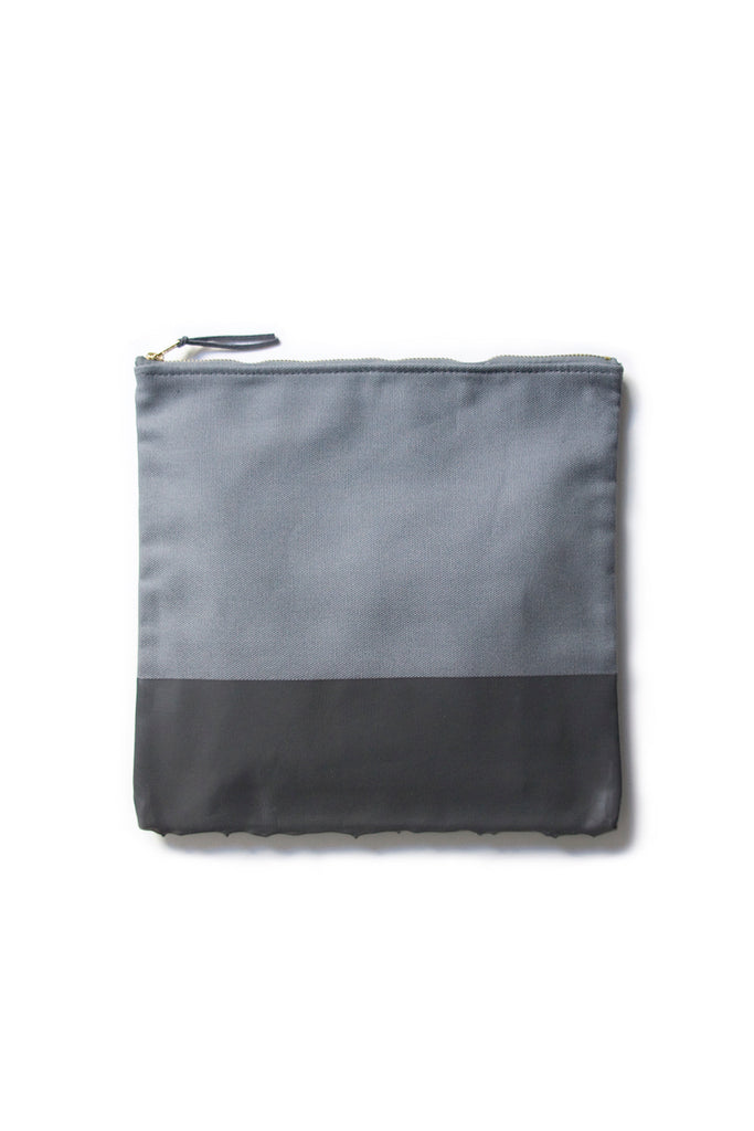wrkshp paint dipped clutch grey